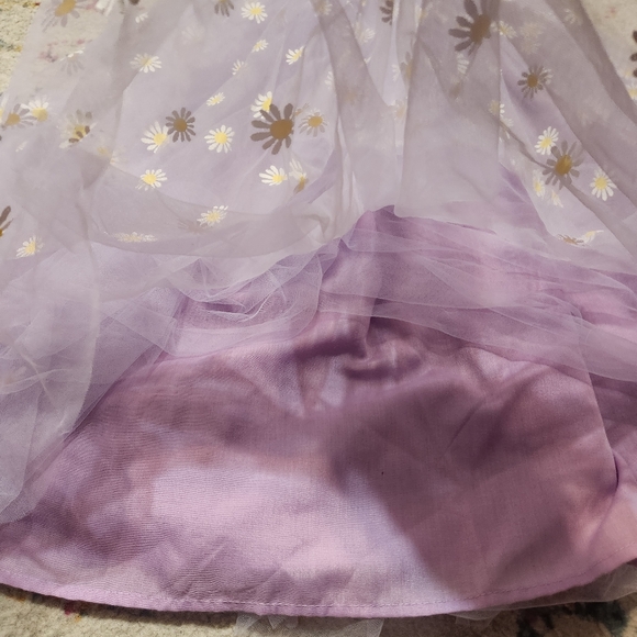 Lola + The Boys Daisy Purple Tulle Sundress - Picture 2 of 5